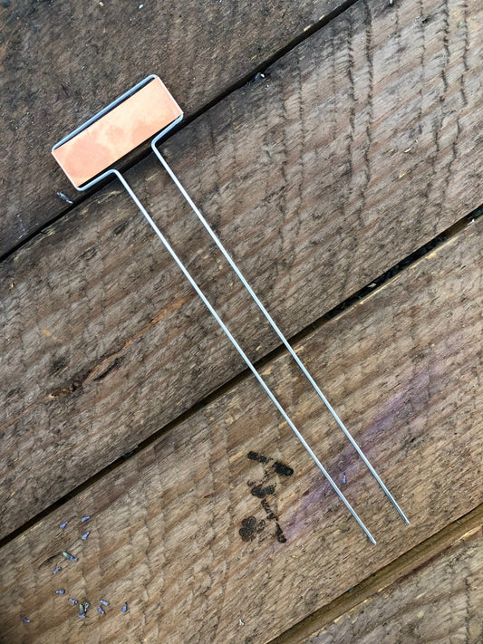 Copper Plant Tags - Garden Markers Set - Blessings Grow Meadows