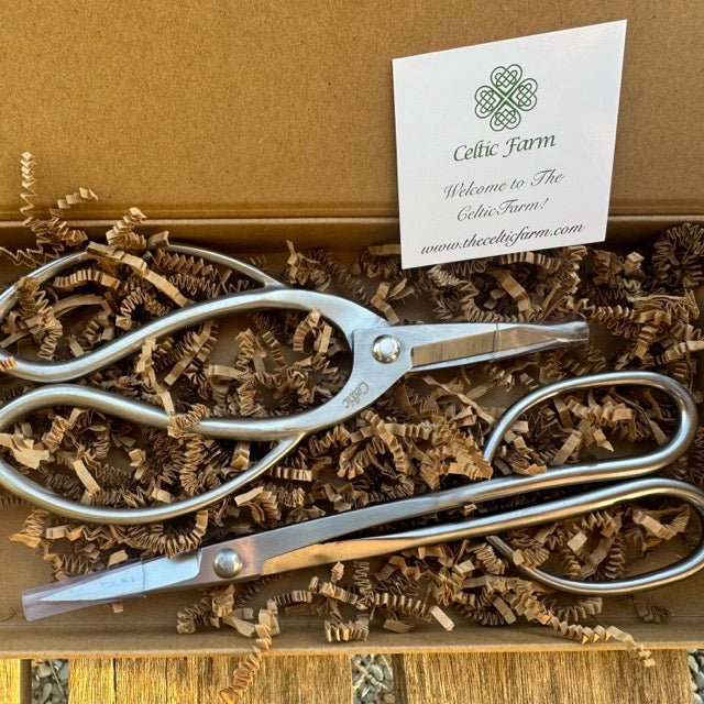 Garden Gift Box - Stainless Garden Scissor Set - Blessings Grow Meadows