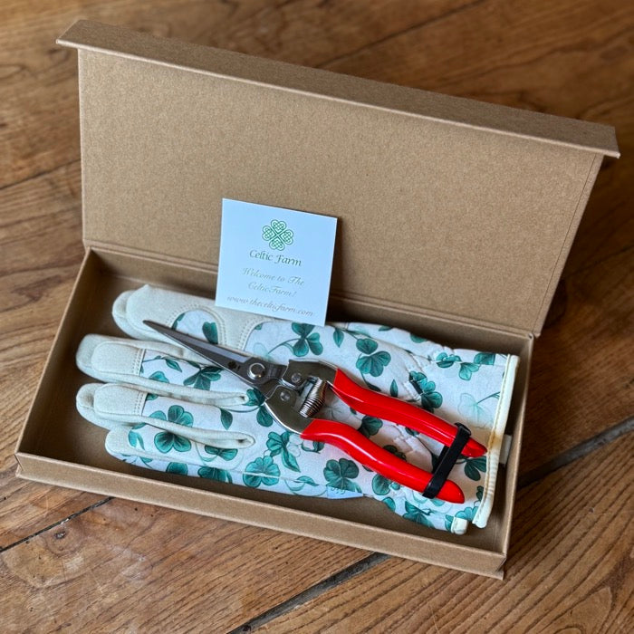 Garden Gift Box - Gloves and Needle Snips - Blessings Grow Meadows