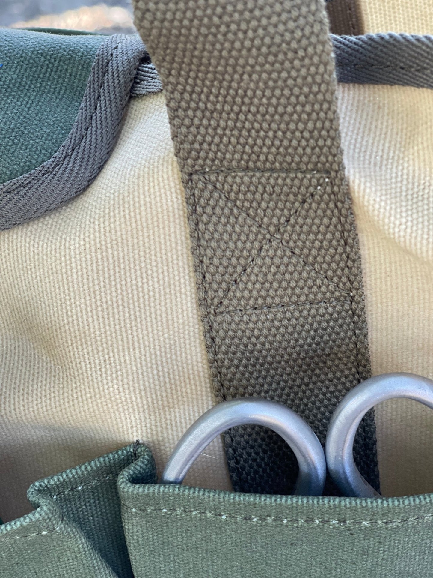 Garden Tool Bag - Heavy Waxed Canvas - Blessings Grow Meadows