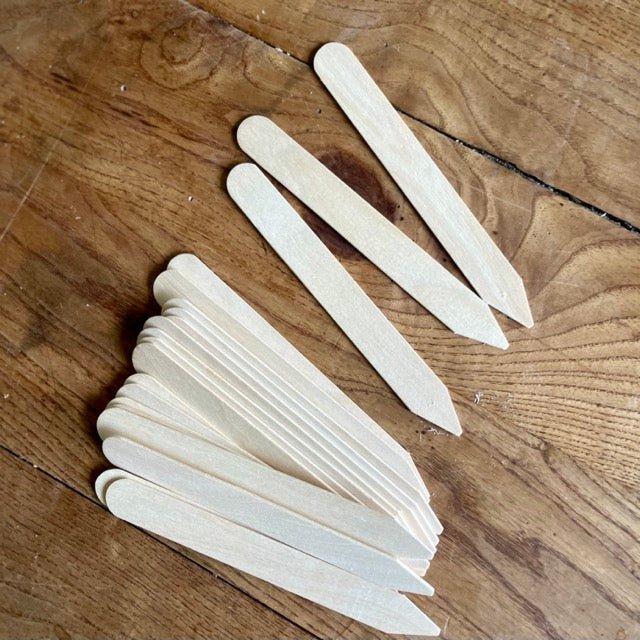 Garden Gift Set - American Hardwood Seed and Bed Ruler, Dibblers, Pot Tamper and Markers - Blessings Grow Meadows