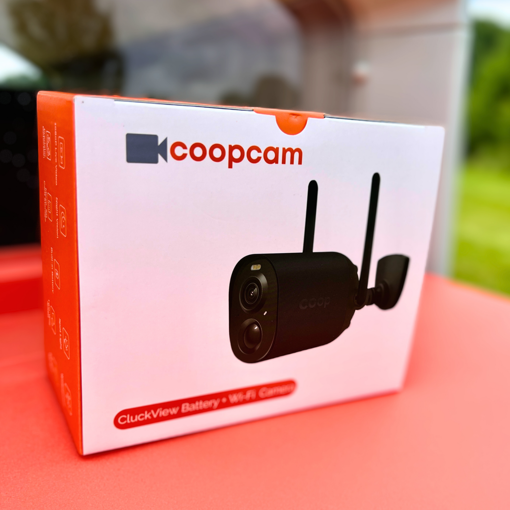 Smart CoopCam chicken coop by The Smart Coop with surveillance camera and secure design for backyard poultry.