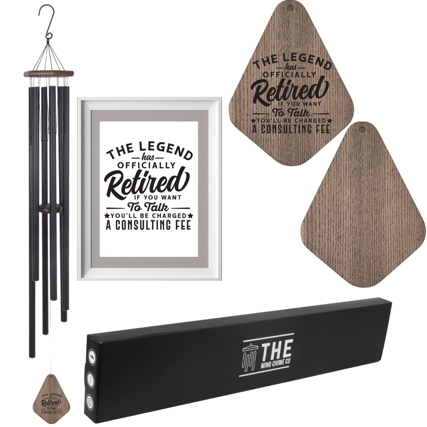 55" Serenity Large Deep Tone Memorial Wind Chime Church Bells, Thoughtful Gift For Special Occasions or Reflections - Blessings Grow Meadows