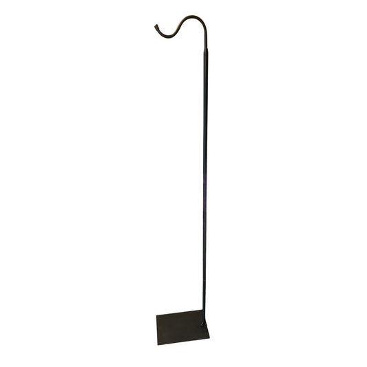 60" Adjustable Heavy Duty Shepherd's Hook Floor Stand For Patio/Garden - Blessings Grow Meadows