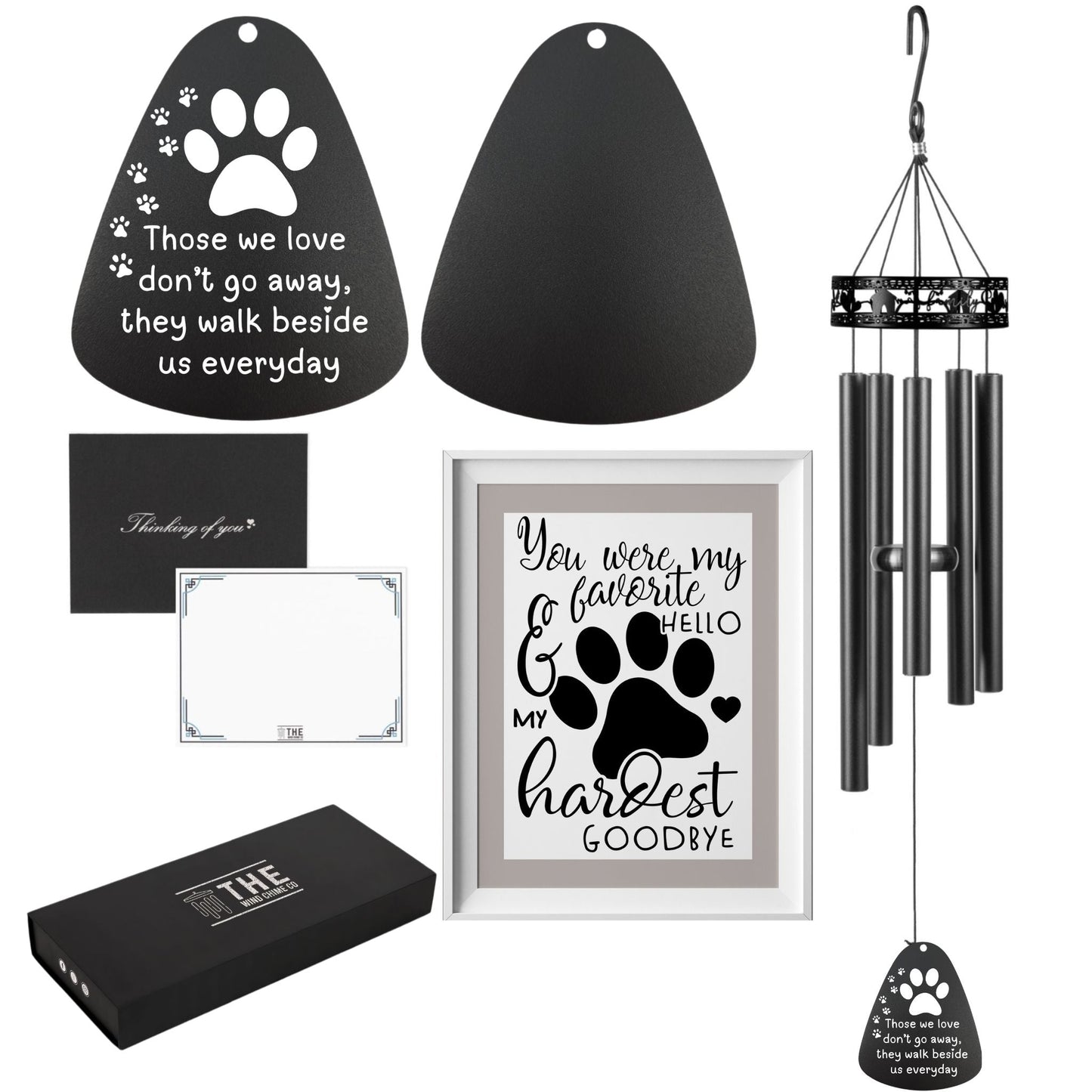 34" Serenity Family-Love Memorial Wind Chimes, Thoughtful Gift For Special Occasions or Reflections - Blessings Grow Meadows