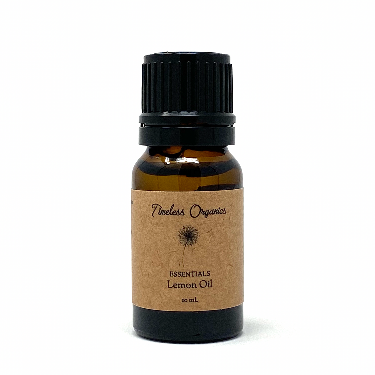 Fresh yellow lemon from Timeless Organics Skin Care, showcasing its vibrant color and textured rind.