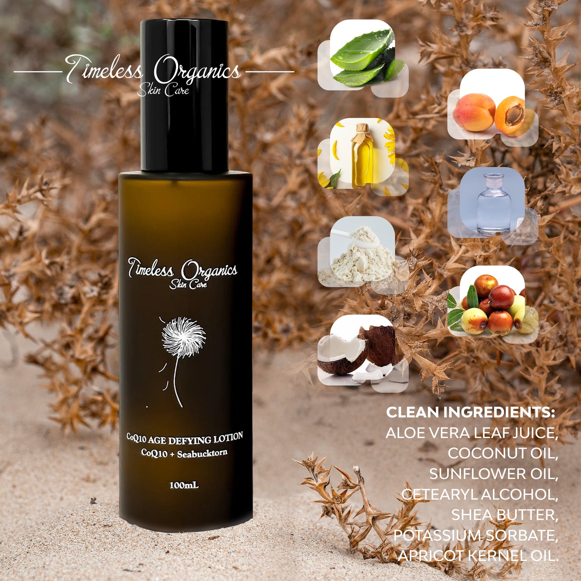 CoQ10 Age Defying Lotion - Blessings Grow Meadows -