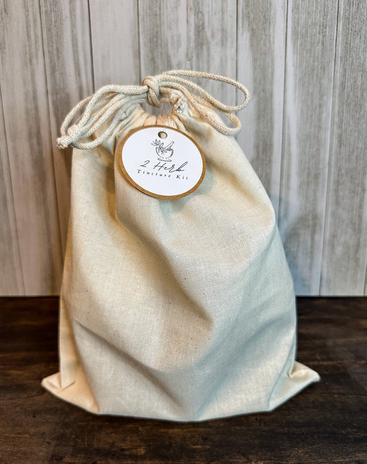 DIY 2 Herb Tincture Kit - Blessings Grow Meadows