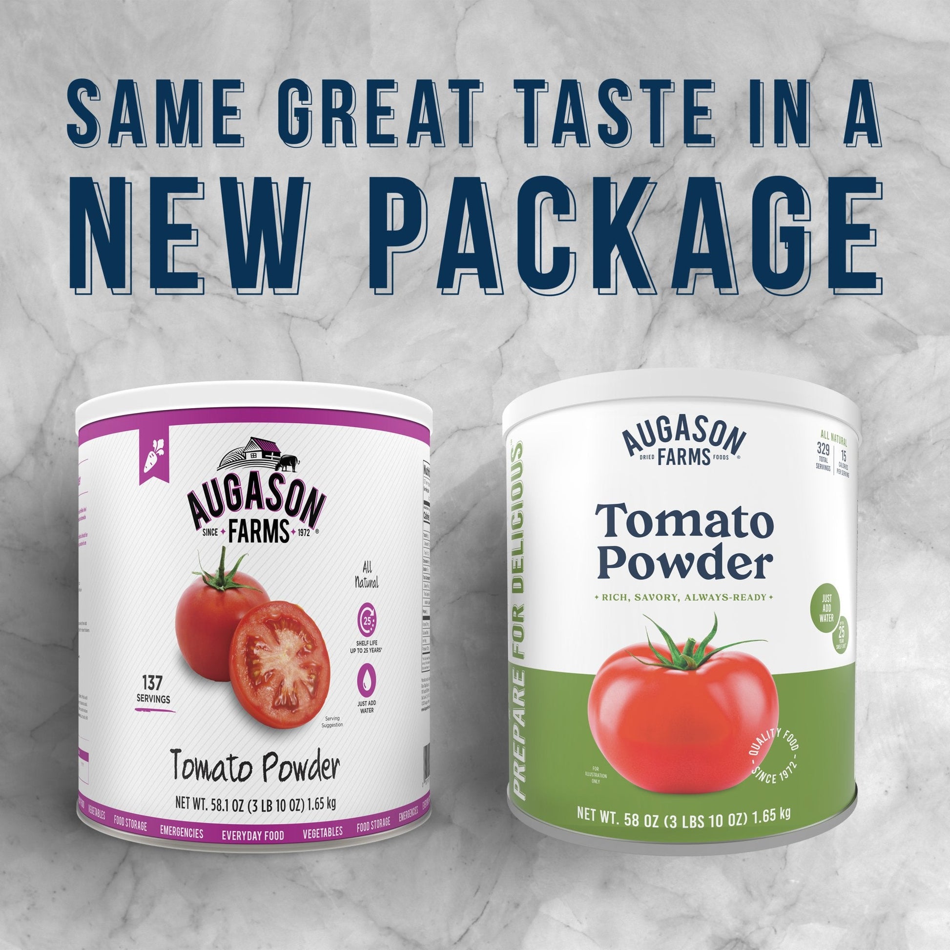Tomato Powder Can, 329 Servings - Blessings Grow Meadows