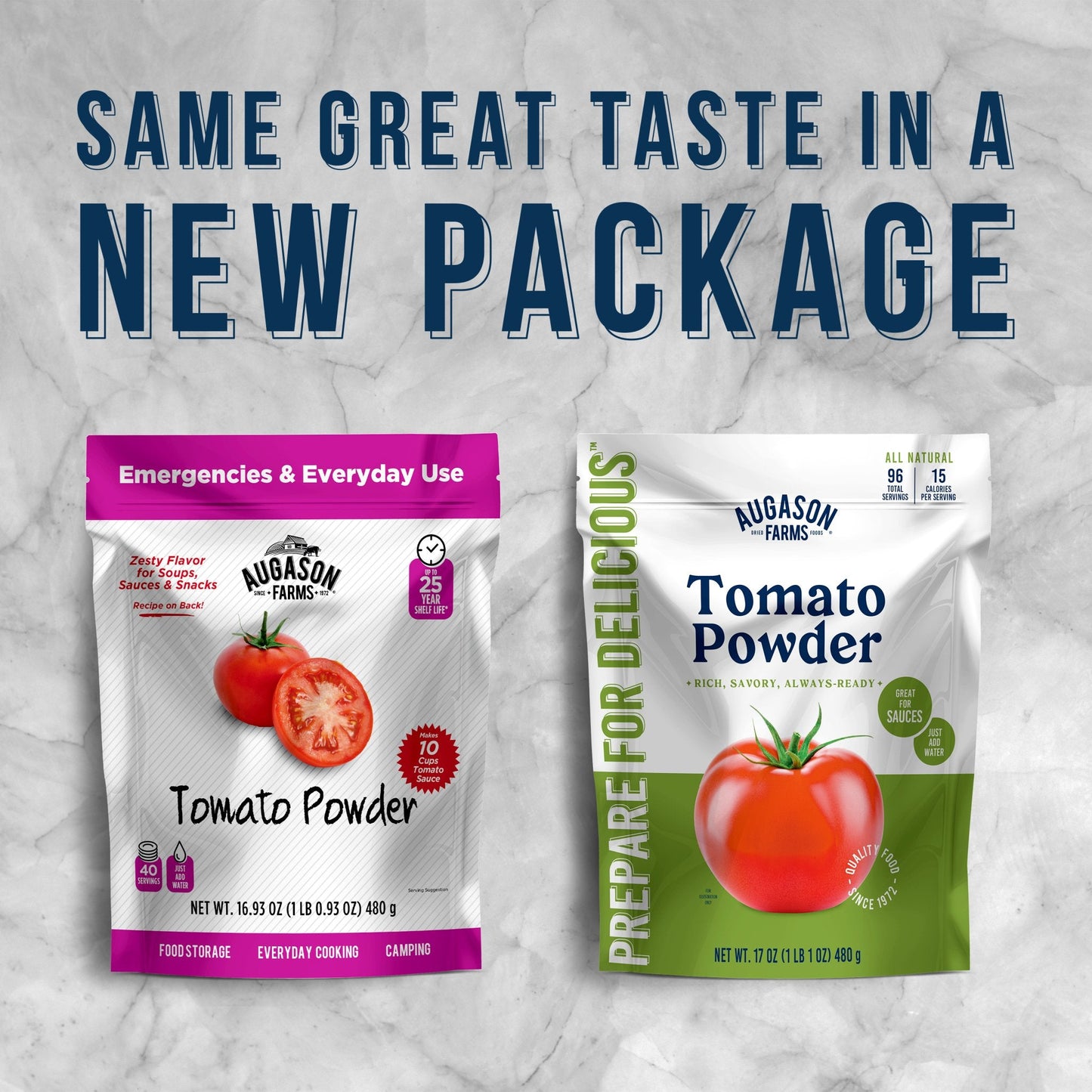 Tomato Powder Pouch, 96 Servings - Blessings Grow Meadows