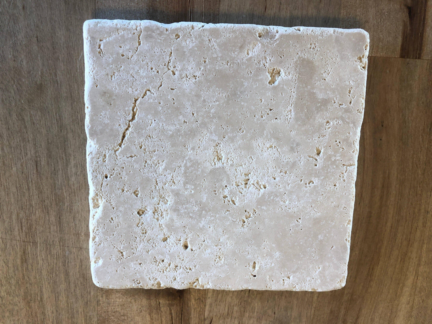 Travertine Marble Candle Coaster - Surface Protector - Blessings Grow Meadows