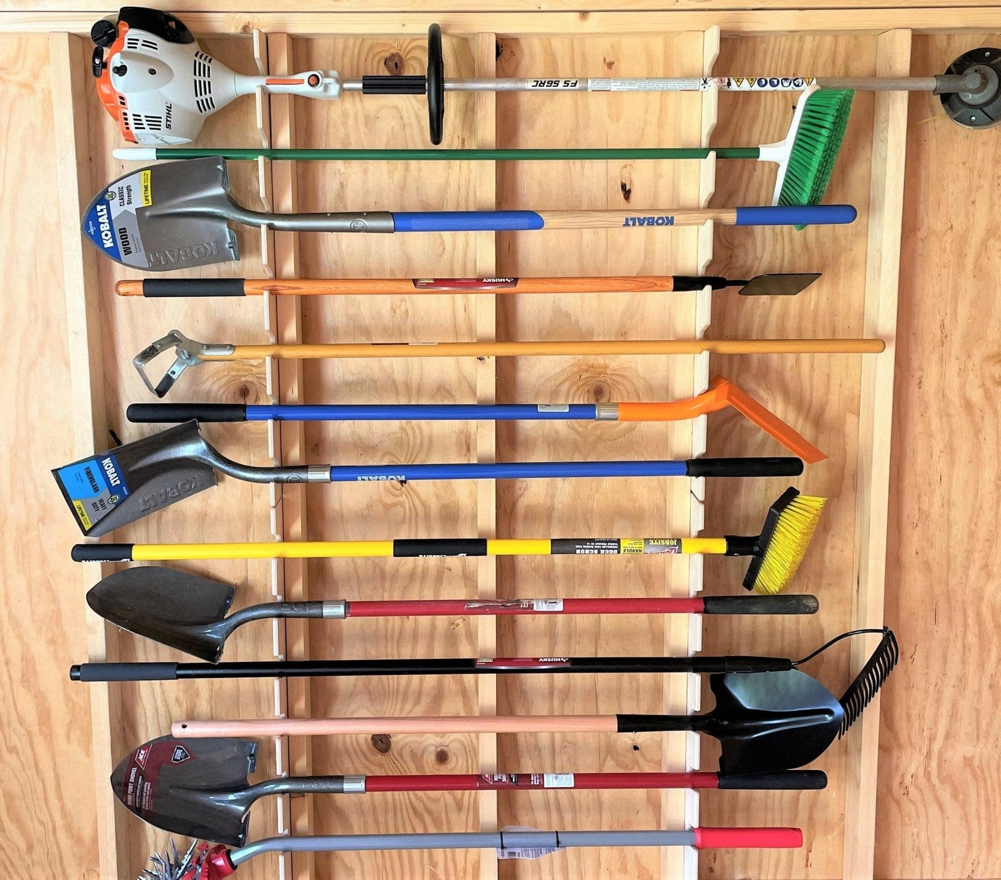 Ultimate Shed Organization Kit – Yard & Garden Tool Rack - Blessings Grow Meadows