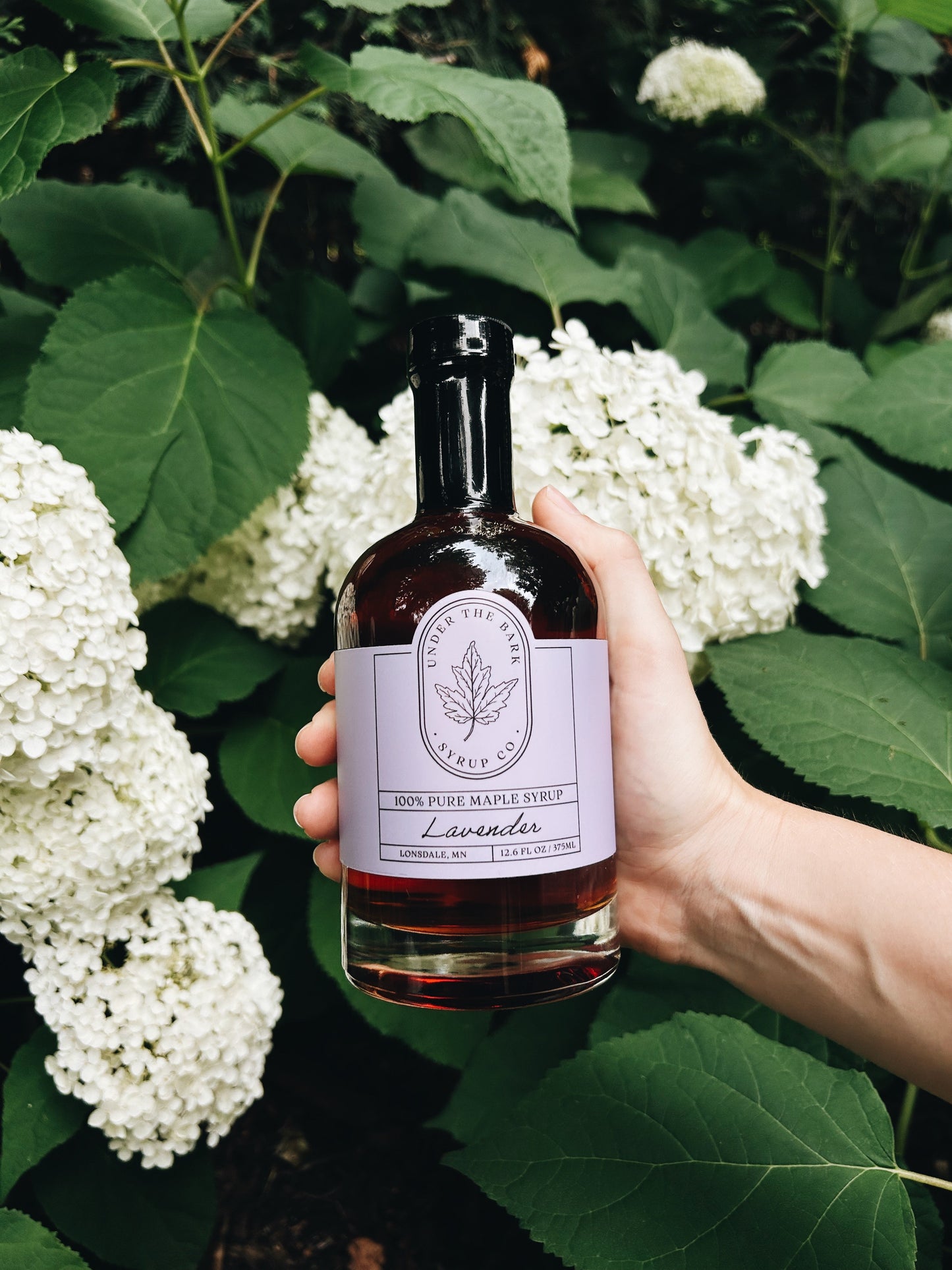 Lavender Maple Syrup - Blessings Grow Meadows