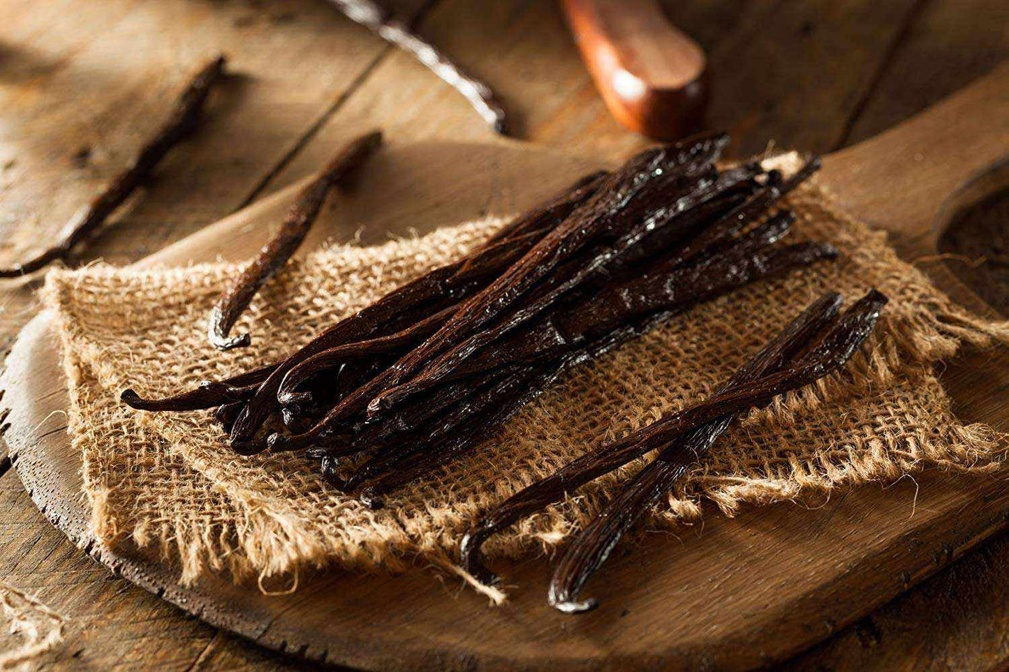 Organic Madagascar vanilla beans from Vanilla Bean Kings, showcasing long, fragrant vanilla beans for homemade vanilla extract.