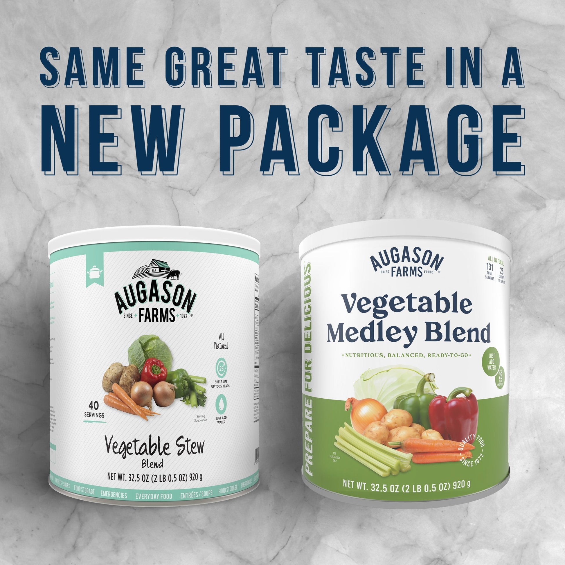 Vegetable Medley Blend Can, 131 Servings - Blessings Grow Meadows