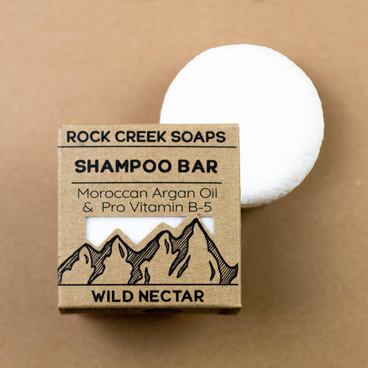 Shampoo Bar | Wild Nectar | Vitamin B-5 & Argan Oil