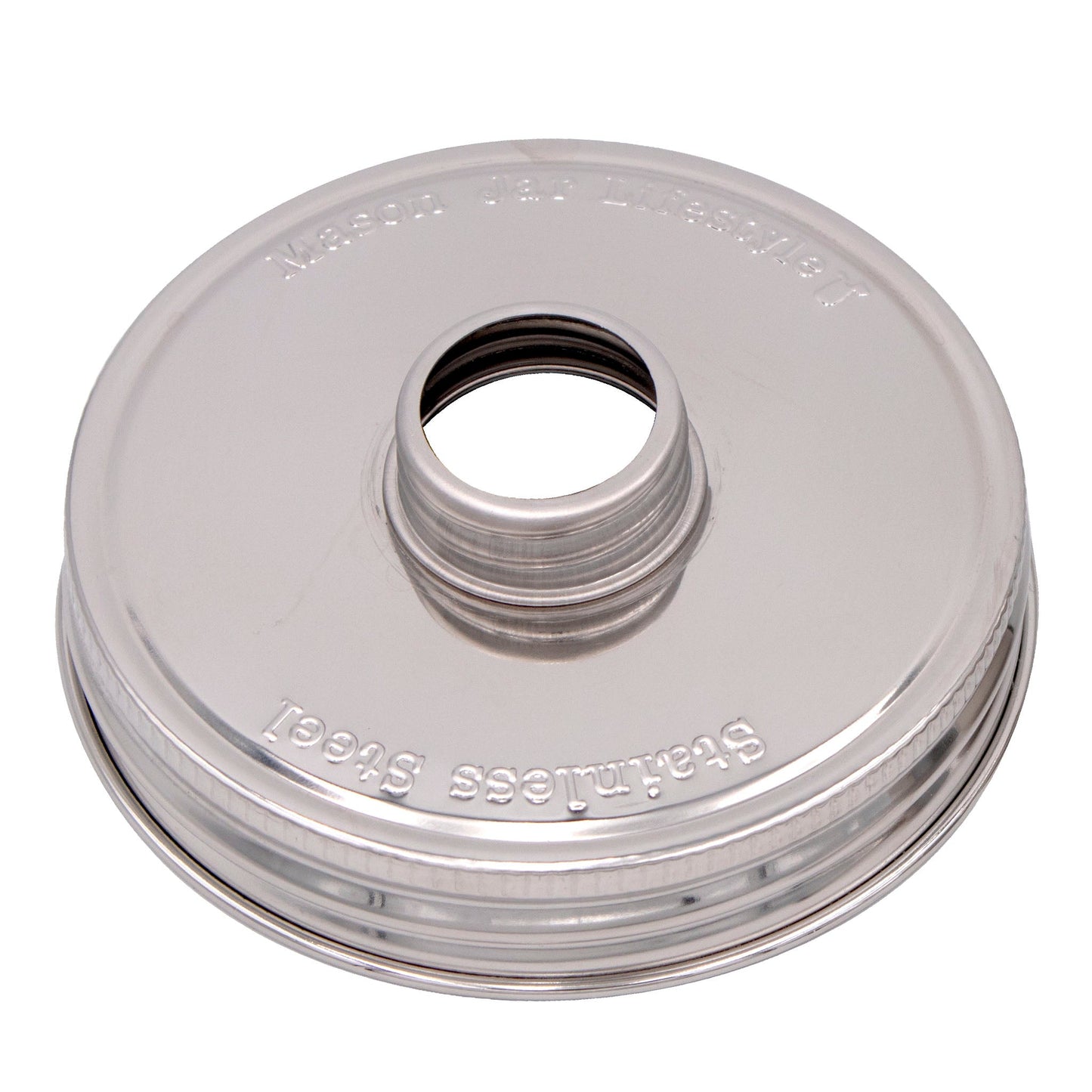 Mirror / Chrome Soap Pump Dispensers for Mason Jars - Blessings Grow Meadows