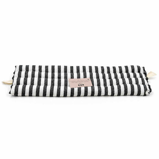 Lavender body wrap heating pad from Our Lavender Co, soft fabric with lavender scent, designed for soothing bath and body relaxation.