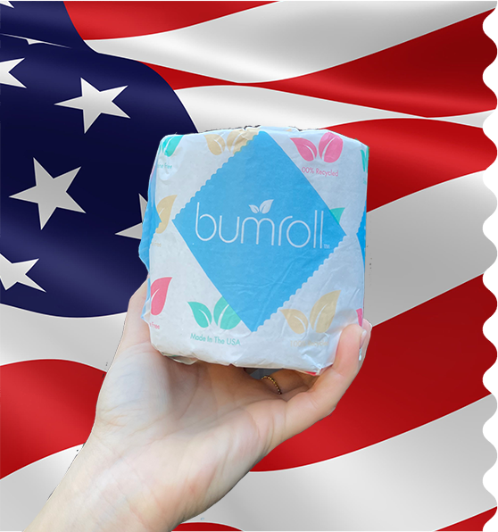Bumroll, Proudly Made in USA, Premium Toilet Paper & Paper Towels, Plants Trees In The USA - Blessings Grow Meadows
