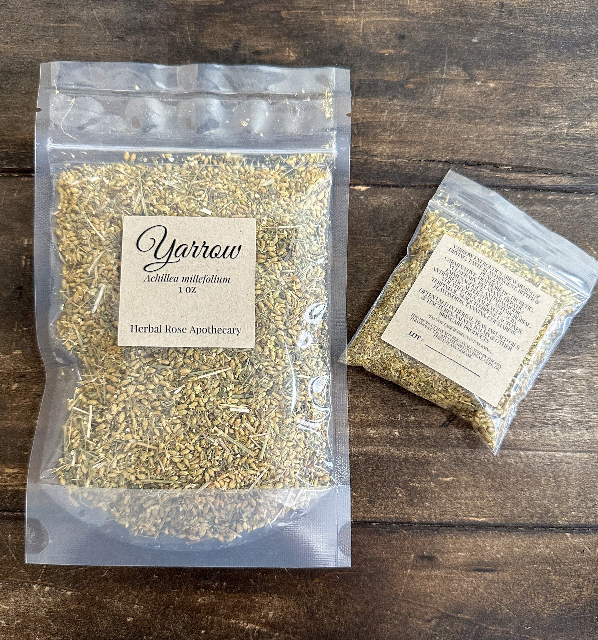 Yarrow - herbalroseapothecary ~ Blessings Grow Meadows