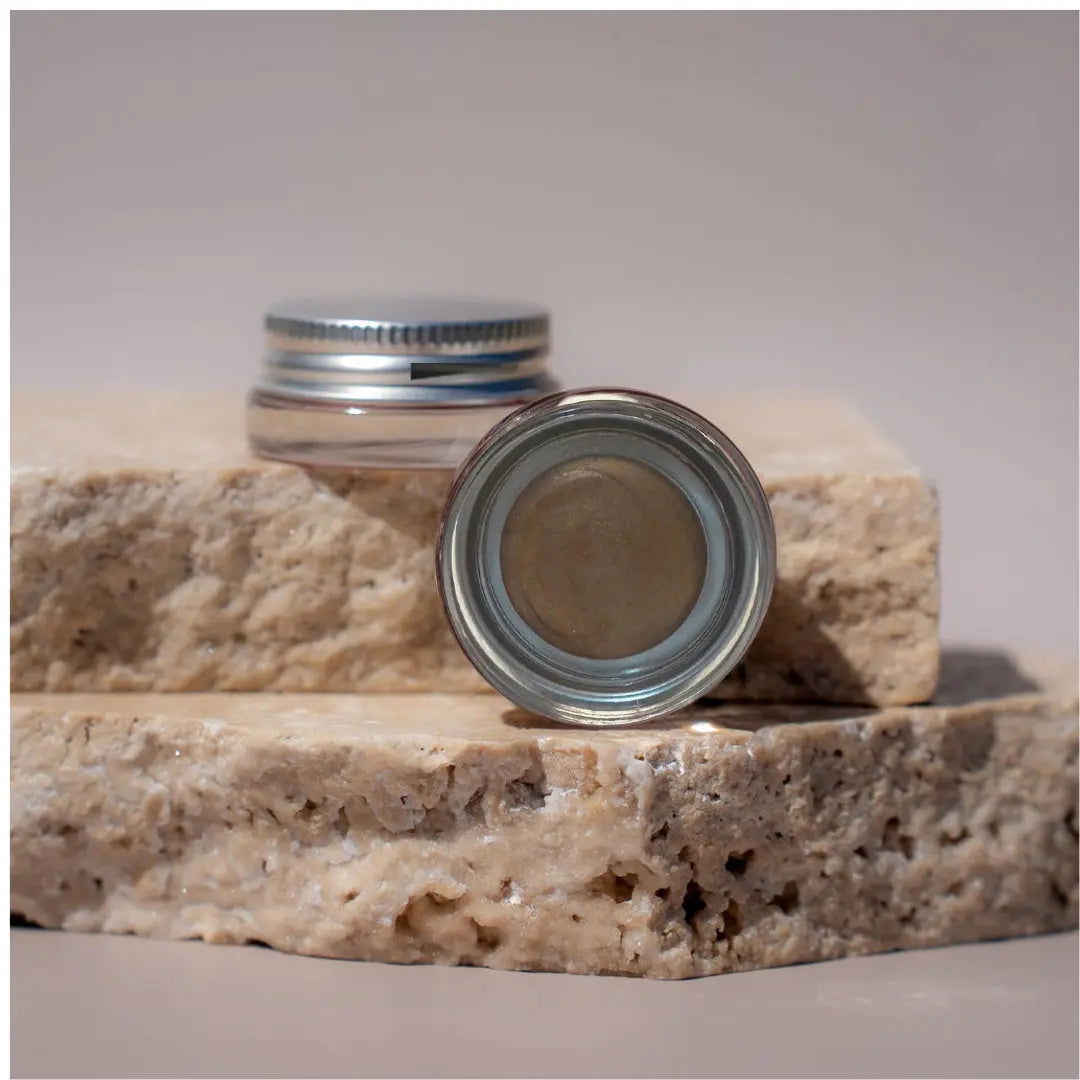 Your Only Earth Lips 'n Cheeks in simple Rose Tint, showing a natural-looking lip and cheek color on a model's face.