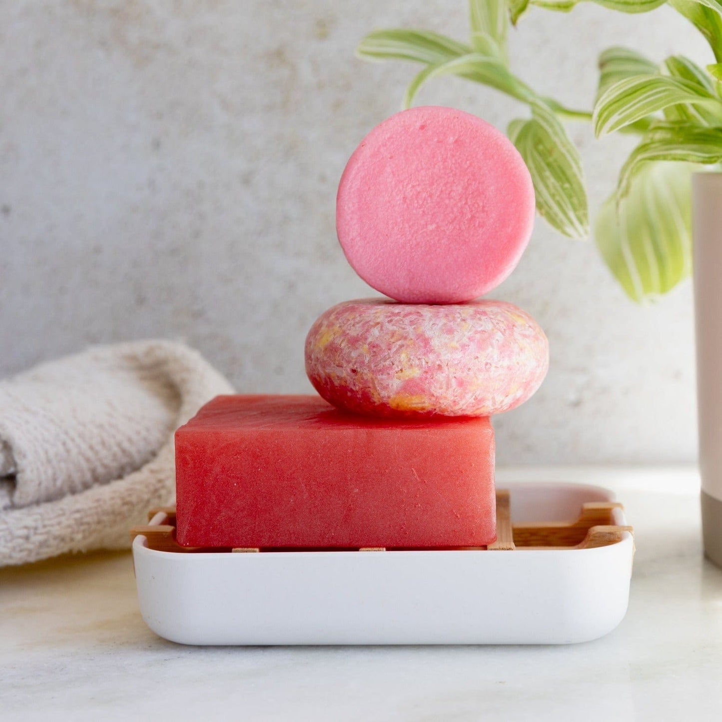 Zero Waste Glycerin Soap Bar by Suds & Eco, 4.5oz, featuring a bright sunny yellow design and natural soap texture.